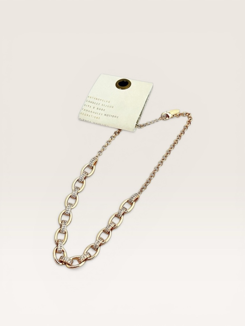 Anthropologie Ettika Keri Gold Necklace